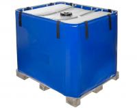 Греющий жакет НПГЕ 3000/t=90 (ЭЧЕ-3000/t=90), силик-ая стеклоткань, с капиллярным термостатом для еврокуба